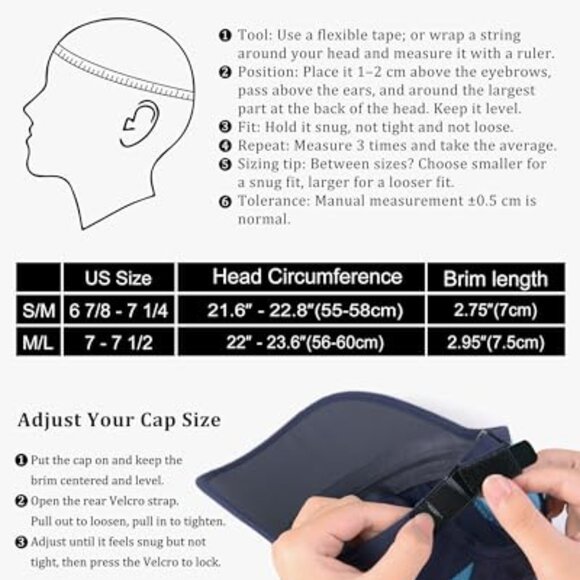 Quick Dry Run Hat Cooling Breathable Mesh Sun Proof Adjustable Outdoor - Picture 7 of 8